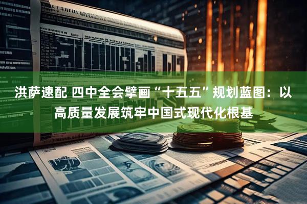 洪萨速配 四中全会擘画“十五五”规划蓝图：以高质量发展筑牢中国式现代化根基
